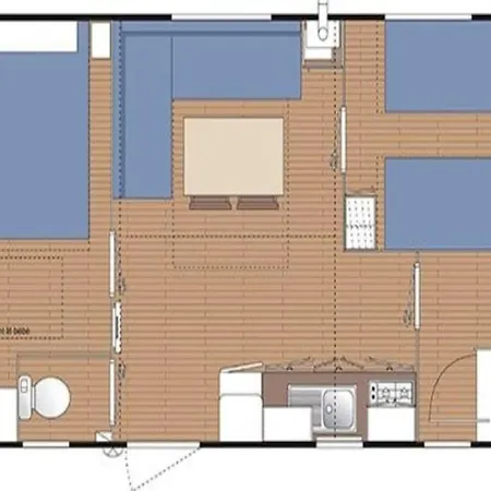 Zecamping 4 Anime Animaux Acceptes Avec Piscine Couverte Et Bar 4*